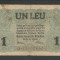 ROMANIA BGR 1 LEU 1917 [2] P-M3b ( serie 8 cifre )