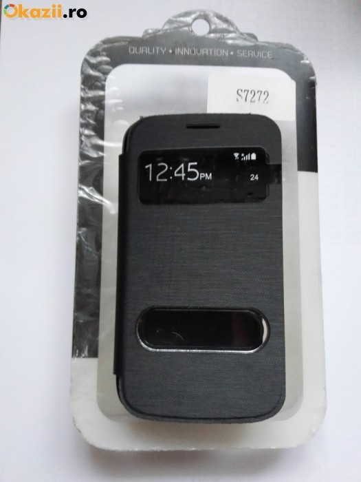 Husa Samsung Galaxy Ace 3 s7272 s-view Husa Samsung Galaxy Ace 3 s7272 s-view