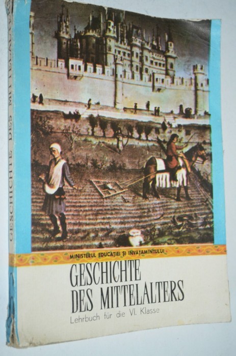 Manual in limba germana de isorie clasa a VI-a 1984