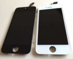 Display Iphone 5s alb sau negru + folie sticla fata foto