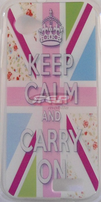 Toc silicon Allview P5 Qmax Jelly Case KEEP CALM Toc silicon Allview P5 Qmax Jelly Case KEEP CALM