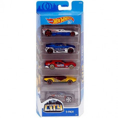 Hot Wheels - Set 5 Masinute Street City foto