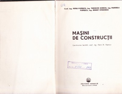 MASINI DE CONSTRUCTII foto