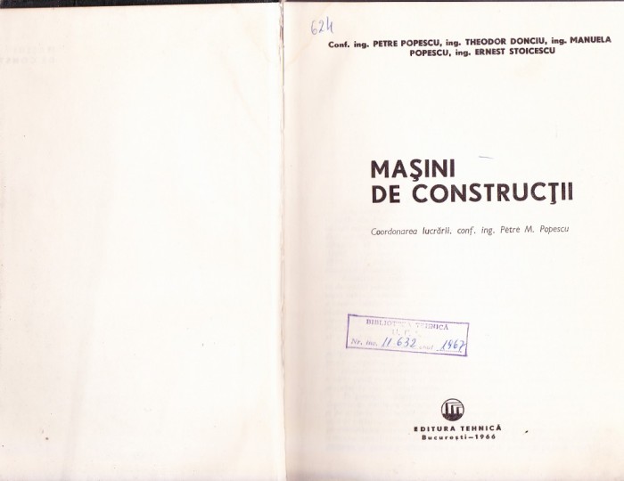 MASINI DE CONSTRUCTII