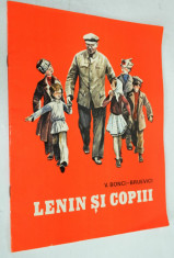 Carte pentru copii - povesti - Lenin si copii V. Bonci - Bruevici foto