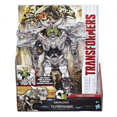 Transformers The Last Knight, Figurina Knight Armor Turbo Changer - Grimlock foto