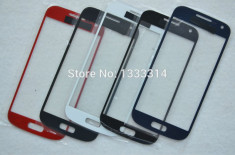 Ecran Samsung Galaxy S4 mini i9192 albastru geam foto