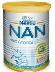 Nestle Lapte NAN Fara Lactoza 400g foto