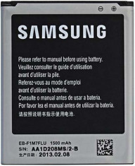 Acumulator Samsung Galaxy S Duos S7562 EB-F1M7FLU original foto