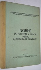 Norme de protectia muncii pentru activitatea de navigatie