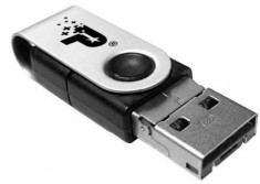 Stick USB Patriot Trinity, 64GB, USB 3.1 (Negru/Argintiu) foto