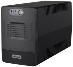 UPS Mustek PowerMust 2000EG Line Interactive, 2000VA/1200W, 4 x Schuko (Negru) foto