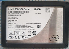 SSD 120Gb INTEL seria 320 SSDSA2CW120G3 SATA 3- Perfect functional foto