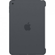Husa protectie APPLE pentru Tableta iPad Mini 4, Silicon, Capac Spate, Charcoal Grey foto