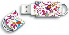 Stick USB Integral Xpression Bird, 16GB, USB 2.0 (Multicolor) foto
