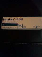 BENZAKNEN 5% peroxid benzoil 30 GR Acnee foto