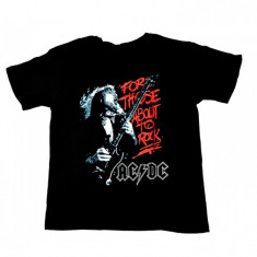 Tricou AC/DC - FOR THOSE ABOUT TO ROCK foto