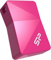 Stick USB Silicon Power Touch T08, 16GB, USB 2.0 (Roz) foto