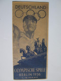 Cumpara ieftin Raritate! Brosura originala cu programul Olimpiadei naziste de la Berlin 1936
