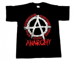 Tricou Anarchy - logo foto