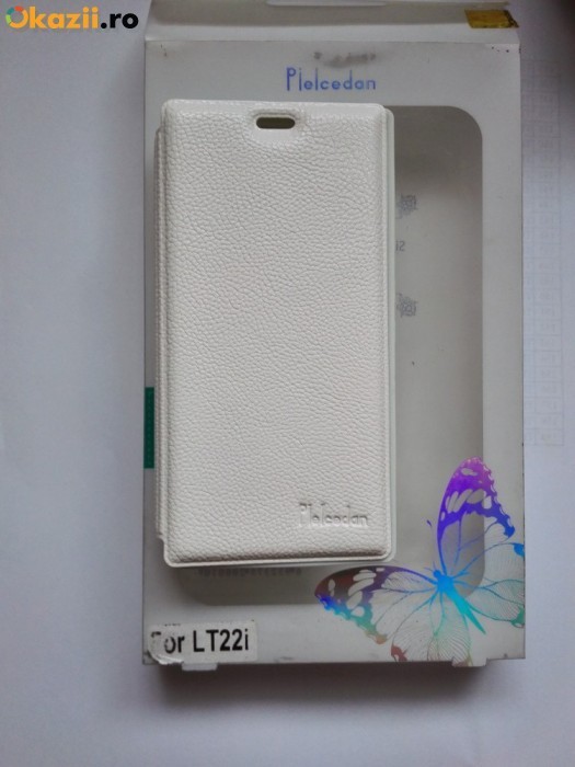 Husa Sony Xperia P LT22i alba Husa Sony Xperia P LT22i alba