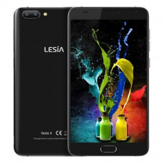 Telefon mobil Lesia Note X, Procesor Quad-Core 1.3GHz, IPS 5.5inch, 2GB RAM, 16GB Flash, Camera Duala 13+2MP, Wi-Fi, 3G, Dual Sim, Android (Negru) foto