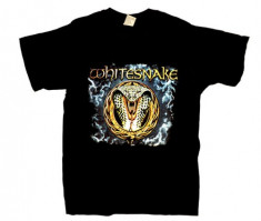 Tricou Whitesnake - logo foto