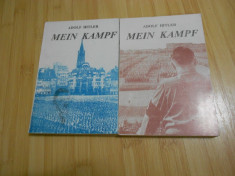 ADOLF HITLER--MEIN KAMPF - 2 VOL. - EDITIA ORIGINALA foto