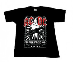 Tricou Rock 180 gr. AC/DC - for those about to rock - Landover foto