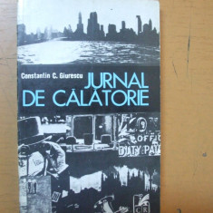 Jurnal de calatorie Constantin C. Giurescu Statele Unite Paris Londra 1971 030