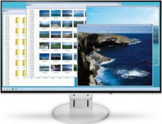 Monitor IPS LED EIZO FlexScan 24.1inch EV2456, 1920 x 1200, VGA, DVI, HDMI, DisplayPort, Boxe, Pivot, 5 ms (Alb) foto