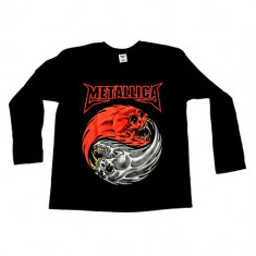 Long Sleeve ( bluza ) Rock - Metallica- Ying Yang - Skull foto