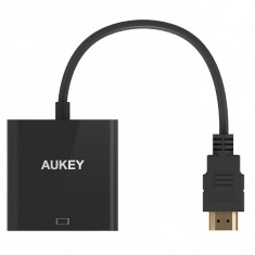 Adaptor HDMI - VGA Aukey CB-V4, negru foto