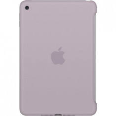 Husa protectie APPLE pentru Tableta iPad Mini 4, Silicon, Capac Spate, Lavender foto