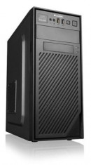 Carcasa PC Logic H2, MidTower, Sursa 600W (Negru) foto