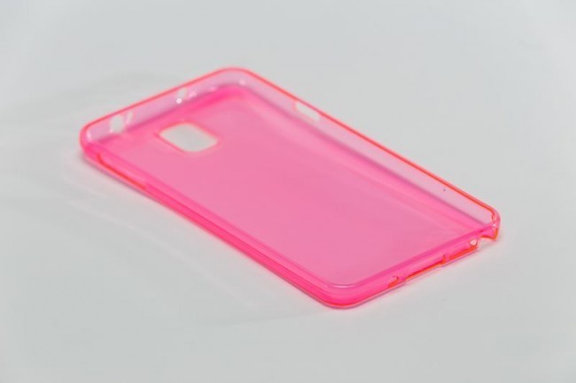 Husa silicon Samsung Galaxy Note 3 roz Husa silicon Samsung Galaxy Note 3 roz