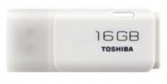 Stick USB Toshiba U202, 16GB, USB 2.0 (Alb) foto