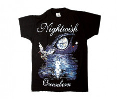 Tricou Rock Nightwish - Oceanborn foto