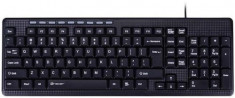 Tastatura Tracer Maverick II, USB, US layout (Negru) foto