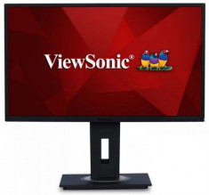 Monitor IPS LED ViewSonic 24inch VG2448, Full HD (1920 x 1080), VGA, HDMI, DisplayPort, USB 3.0, Boxe, Pivot, 5 ms (Negru) foto