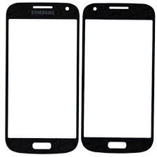 Pachet Geam + capac spate Samsung S4 mini i9195 alb negru touchscreen ecran foto