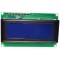 display ecran lcd 2004 20*4 20X4 5V backlight albastru blue iic i2c spi arduino