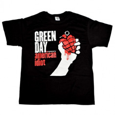 Tricou Rock Green Day - American Idiot foto