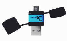 Stick USB Patriot Stellar Boost XT, 16GB, USB 3.0 (Negru/Albastru) foto