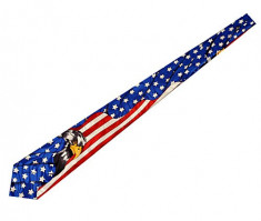 Cravata - flag U.S. Eagle...OFERTA !! foto