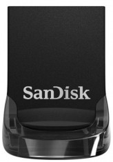 Stick USB SanDisk Ultra Fit, 32GB, USB 3.1 (Negru) foto