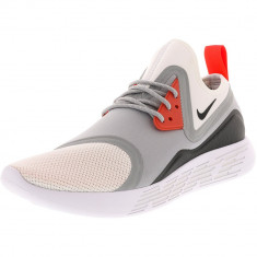 Nike barbati Lunarcharge Bn Wolf Grey / White-Black Ankle-High Running Shoe foto