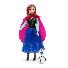 Papusa Printesa Anna din Frozen si Olaf foto