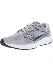 Saucony barbati Grid Seeker Grey / White Ankle-High Running Shoe foto