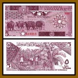 !!! SOMALIA - 5 SHILIN 1983 - P 31 a - UNC